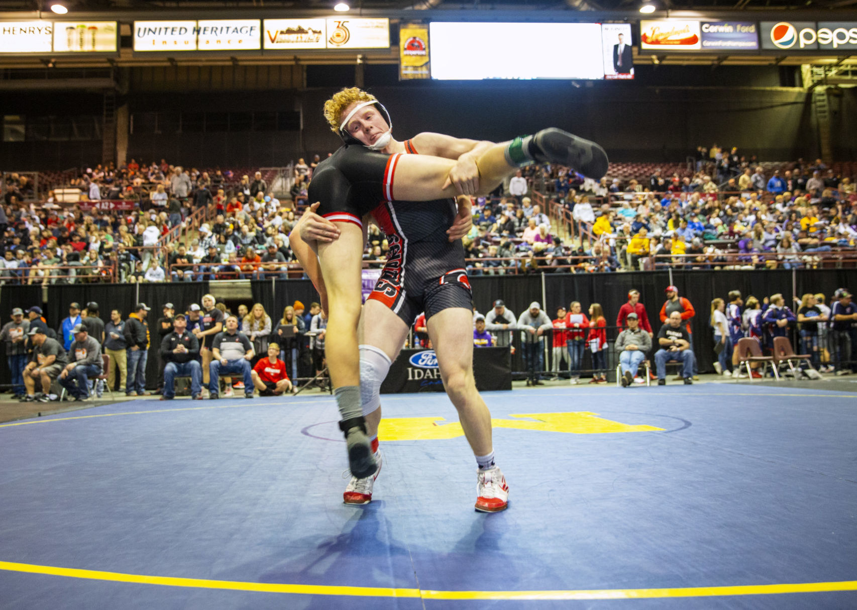 Idaho State Wrestling Championships day 1